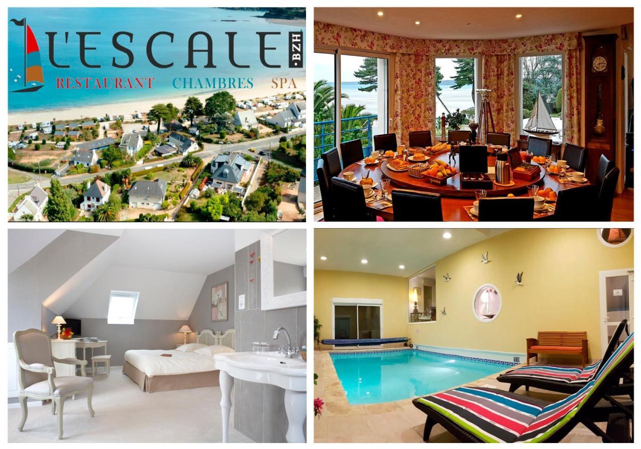 L'Escale Evel Er Ger Bed & Breakfast Locquirec Ngoại thất bức ảnh